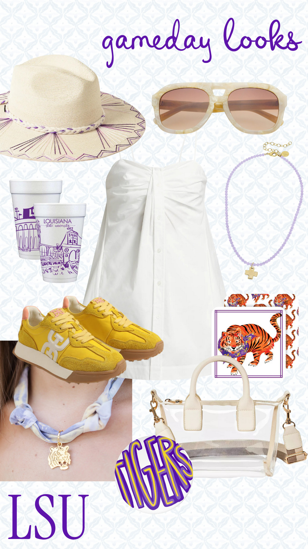 LSU gameday looks!!  

 #LTKSeasonal #LTKParties #LTKFindsUnder100