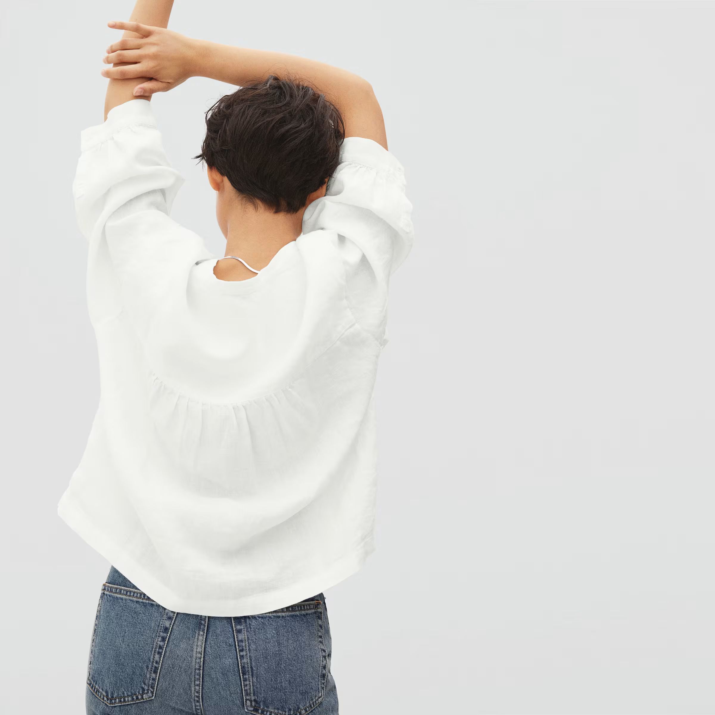 The Linen Billow Blouse | Everlane