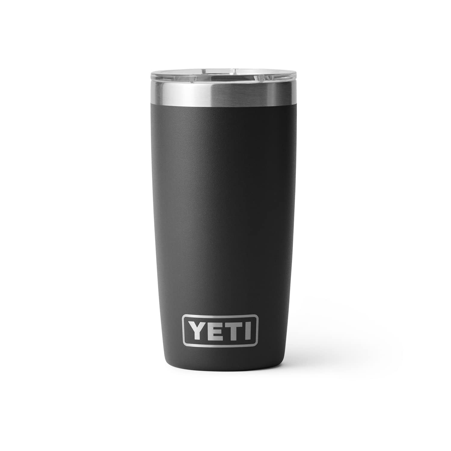 YETI Rambler 10 oz Tumbler, Stainless Steel, Vacuum Insulated with MagSlider Lid, Black | Amazon (US)