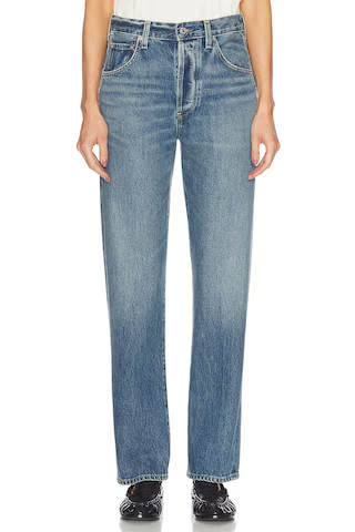 Citizens of Humanity Baretta Relaxed Straight in Babylonia | FWRD | FWRD 