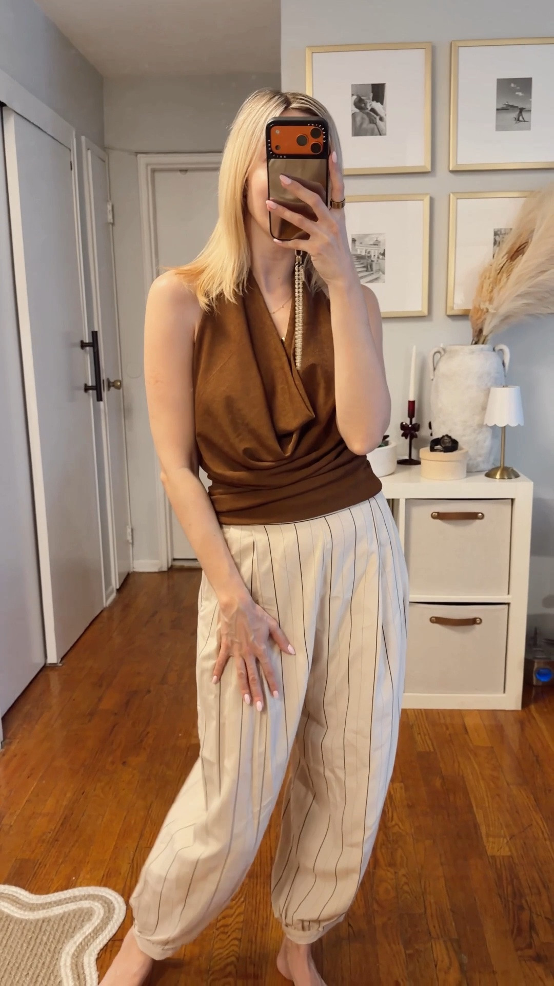 Just picked up this whole outfit from Mango and I’m obsessed with this look. 

I’ve sized down in the pants! 

Balloon pants • summer pants • brown top • summer outfit

#LTKgrwm #LTKootd #LTKSaleAlert