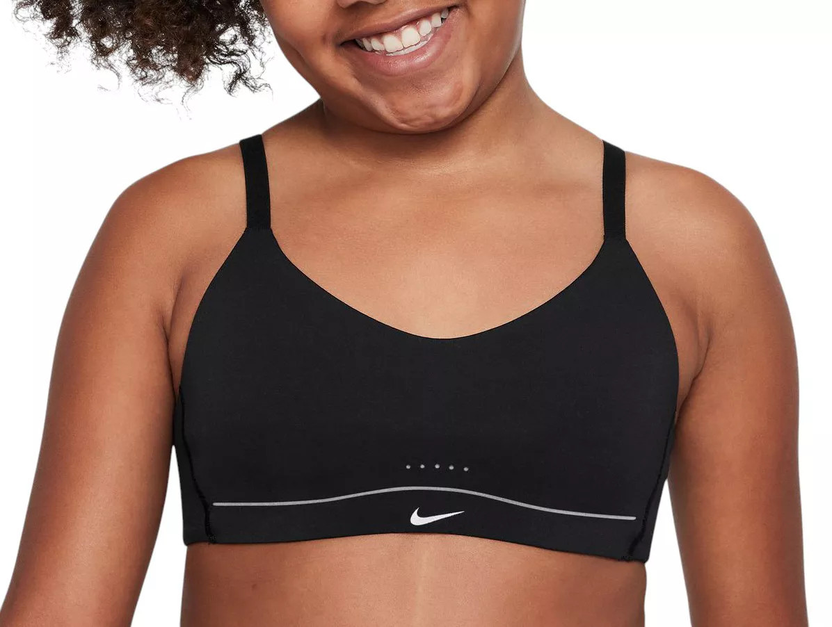 Nike Girl's Alate Sports Bra, XS, Black | DICK'S Sporting Goods