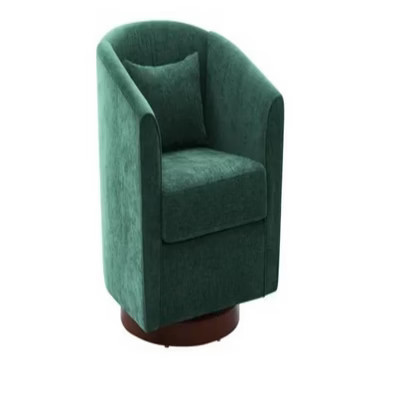 28.35"Swivel Accent Chair , Sofa Chairs with Wood Base Side | Target