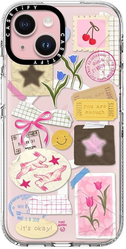 CASETiFY Clear iPhone 15 Case [Not Yellowing / 6.6 ft. 3X Military Grade Drop Protection/Magsafe]... | Amazon (US)