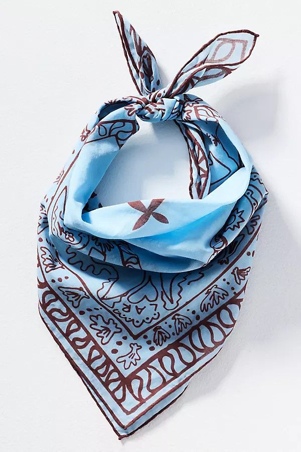 LAR Cotton Patterned Scarf | Anthropologie (US)