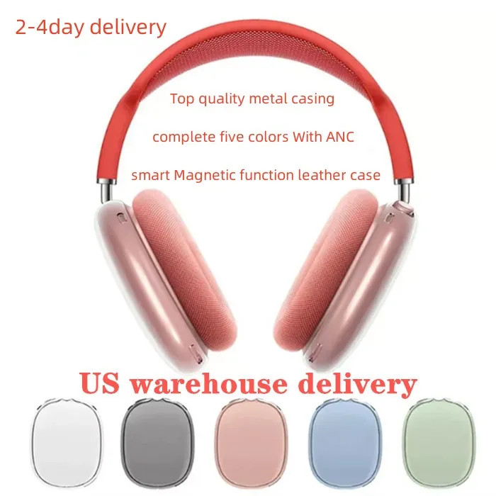 Metal shell with ANC For B1 P9 pro Max 2 bluetooth Headphone Accessories Transparent Solid Silico... | DHGate