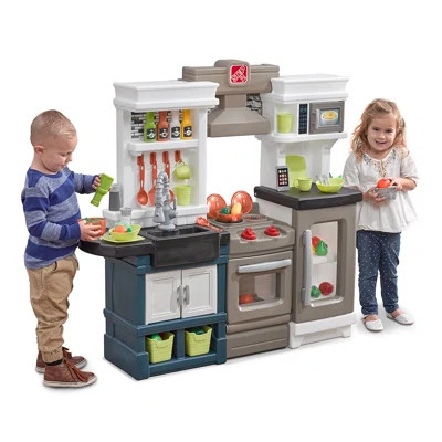 Step2 Modern Metro Toddler Pretend Play Toy Kitchen Set | Wayfair North America