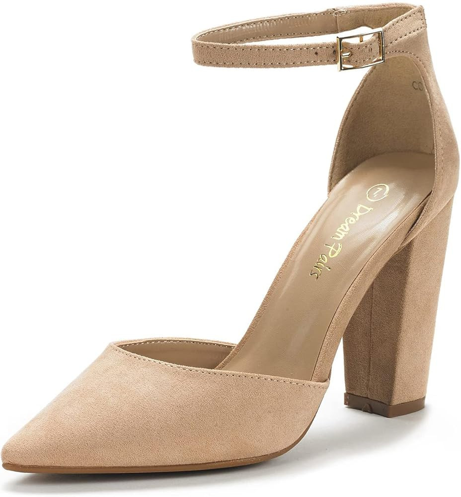 Women's Coco Pointed Toe High Heels Pump Shoes | Amazon (US)