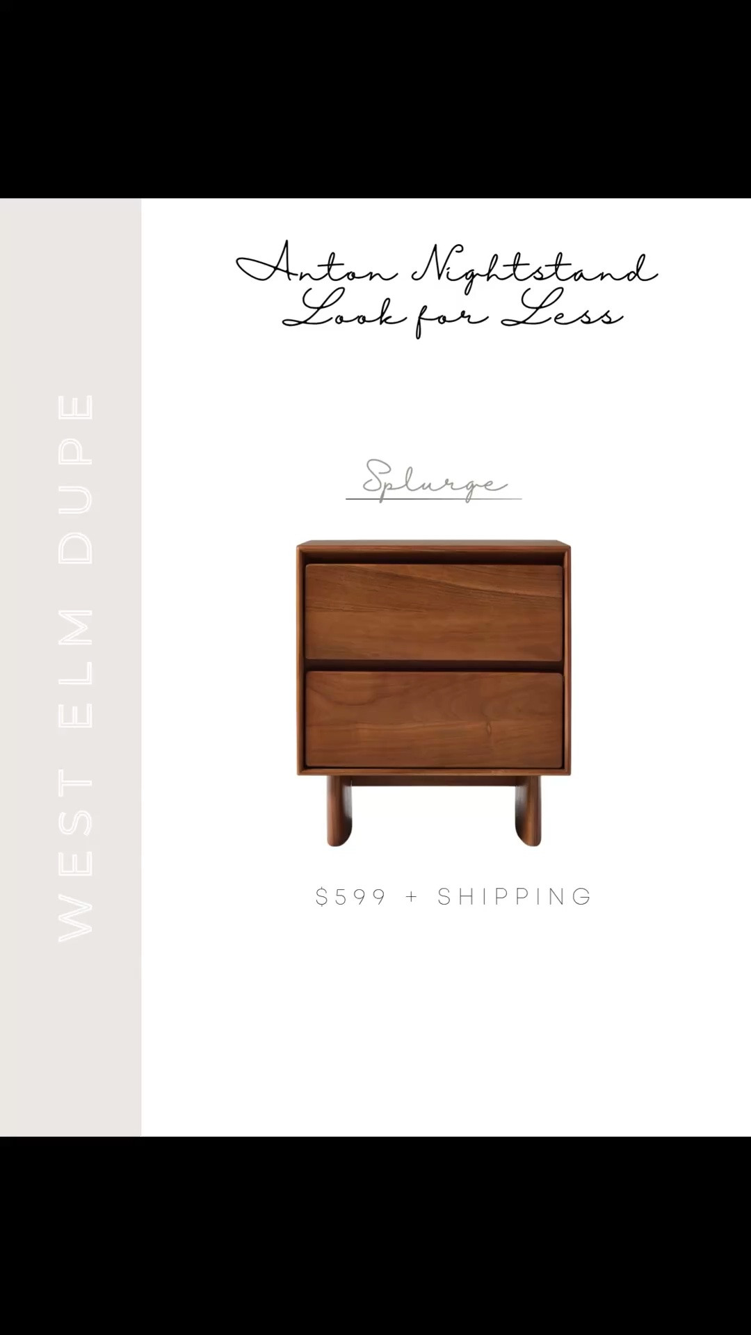 If you love the look of the West Elm Anton Nightstand but not the $599 price tag, these are the best look-for-less options I’ve found. That clean lined, minimalist style with the warm wood tone is so timeless and versatile — found some amazing bedroom nightstand lookalikes that give you the exact same elevated feel for so much less 🤍 Linking all of my favorites so you can easily compare and find the perfect nightstand for your bedroom.

#LTKSaleAlert #LTKHome