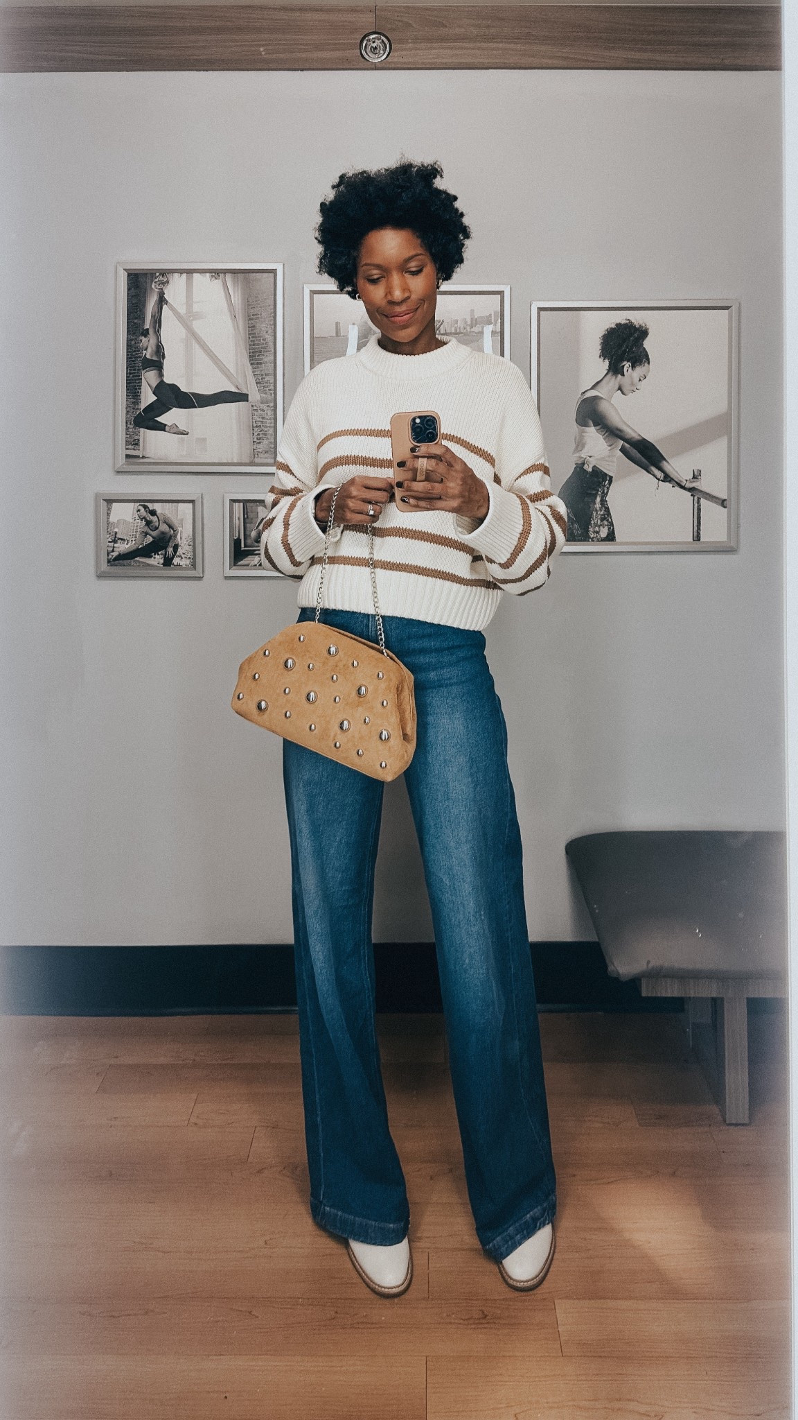 Fall OOTD. Jeans are so long! And 40% off.

#LTKOver40 #LTKSaleAlert #LTKTall