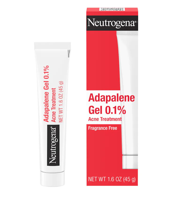 Neutrogena® 0.1% Adapalene Gel Acne Treatment, 1.6 oz | Neutrogena