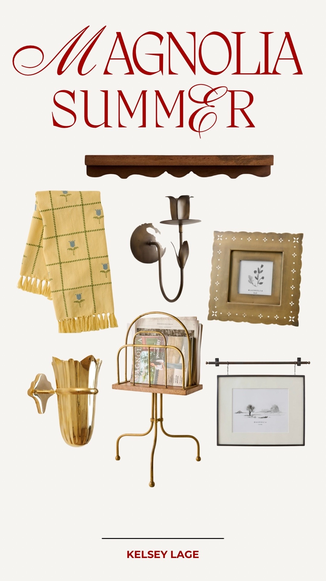 A few vintage-inspired items from magnolia, and so many more to love!

#LTKHome