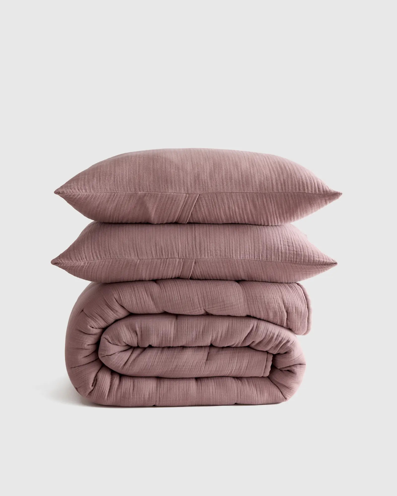 Organic Airy Gauze Dream Quilt Set | Quince