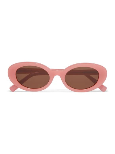 McKinley oval-frame acetate sunglasses | NET-A-PORTER (US)