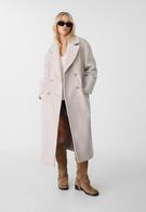 Oversize soft-touch coat | Stradivarius (UK)