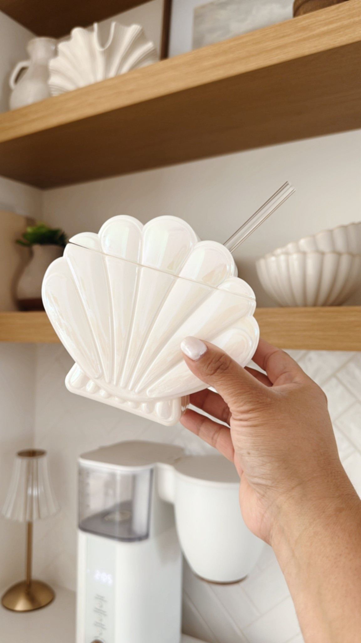 How cute is this shell tumbler 🐚

#LTKSummerEdit #LTKSeasonal #LTKHome