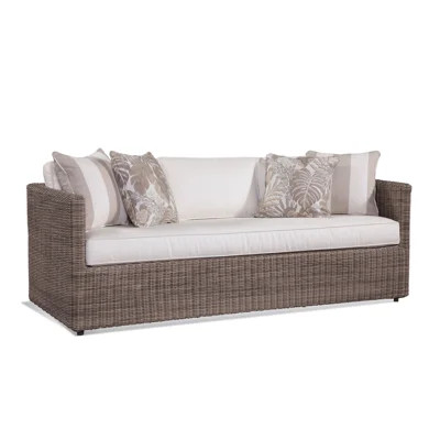 Paradise Bay 82" Wide Patio Sofa with Cushions | Wayfair North America