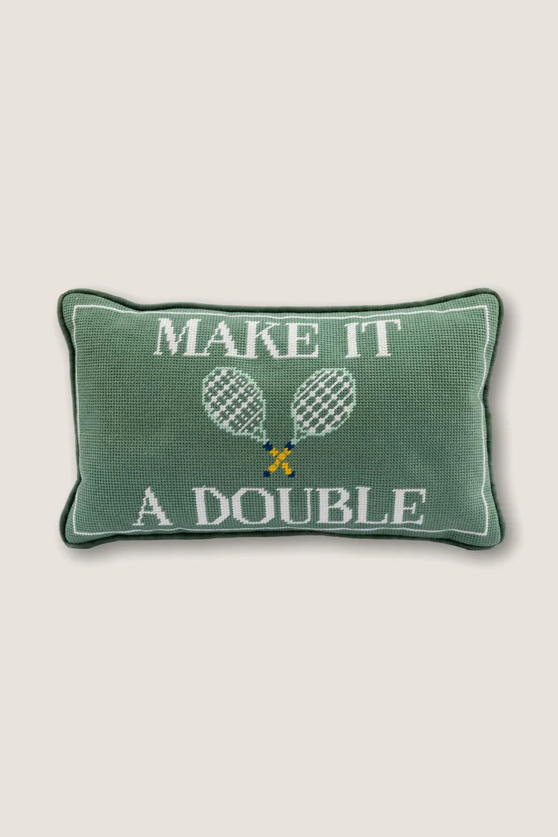Make It A Double Needlepoint Pillow | Tuckernuck (US)