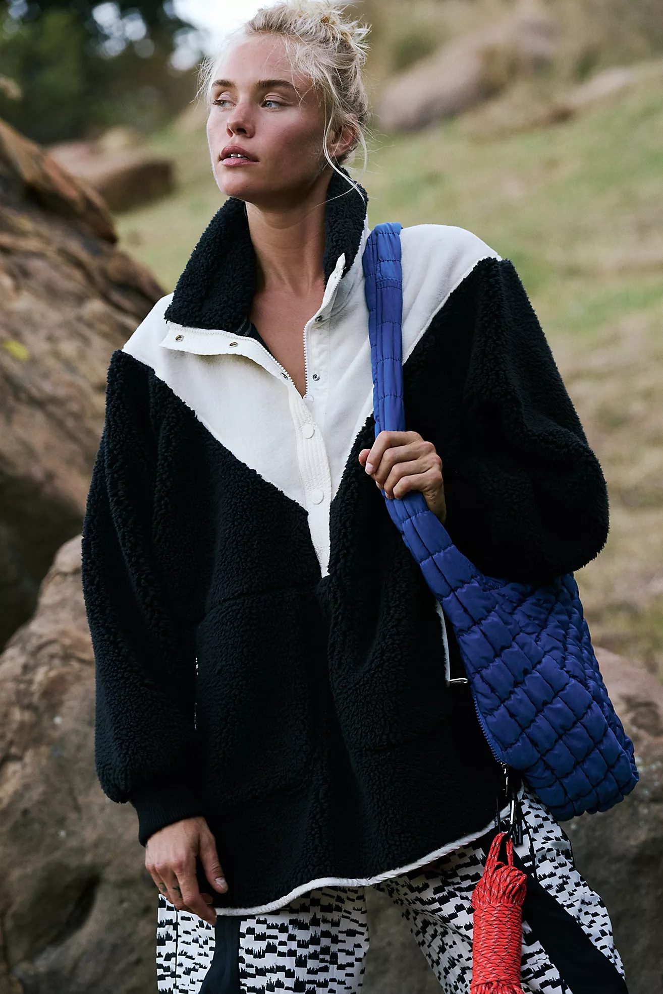 Fall To Rise Fleece Quarter Snap | Free People (Global - UK&FR Excluded)