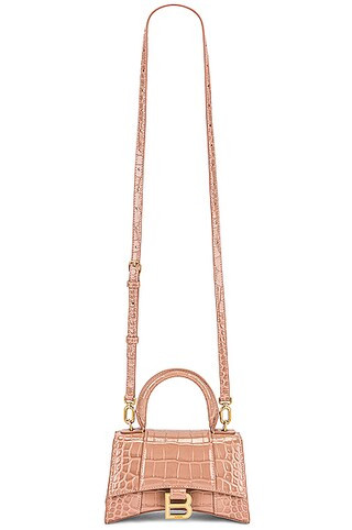 XS Hourglass Top Handle Bag | FWRD 