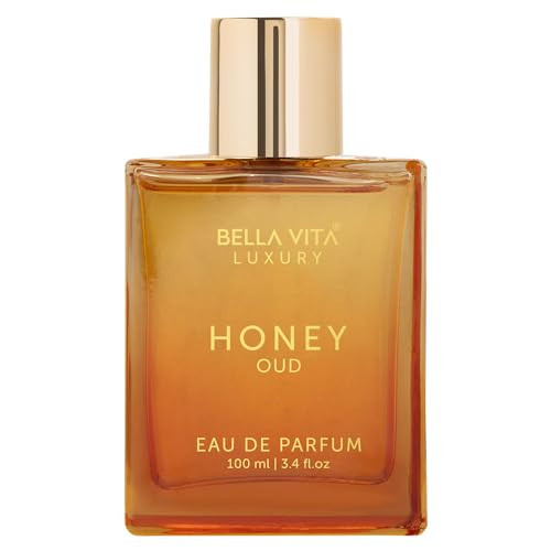 BellaVita Honey OUD Perfume for Women & Men (3.4 fl.oz) | Vanilla, Bergamot & Patchouli Perfume | Long-Lasting Arabian Unisex Perfumes for Women & Men | Floral & Spicy Vegan Cologne Honey Perfume | Amazon (US)