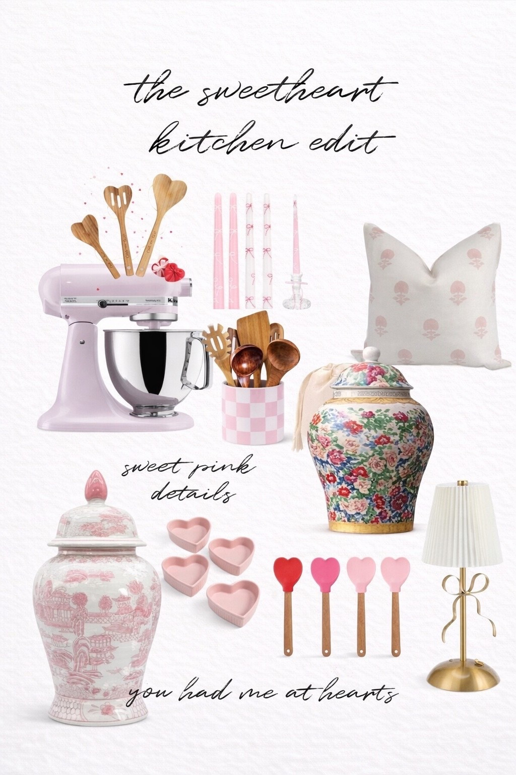 Sweet details, soft pinks, and a kitchen that feels like love lives here 🤍 Little touches really do make everyday moments feel special.
#sweetheartedit #cozykitchen #everydaymagic

#LTKSeasonal #LTKOver40 #LTKHome