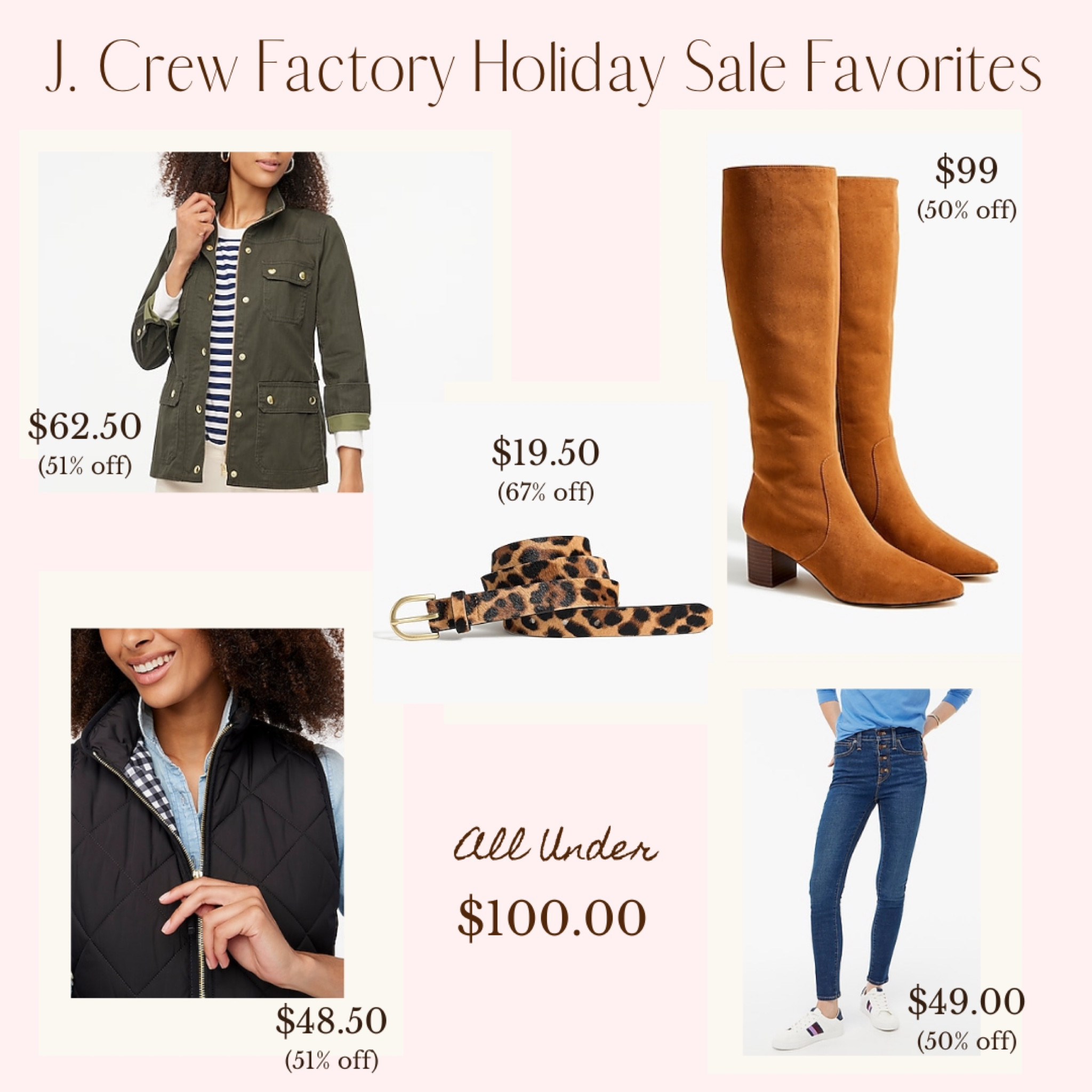 I’m not sure about you…but in a world full of trends, I want to remain a classic. Who’s with me? 🙋🏻‍♀️
*
*
That being said, you don’t get much more classic than @jcrewfactory & their #LaborDaySale truly never fails to disappoint. 
*
*
Check out my favorite fall items on sale & be sure to follow me if you love classic & affordable fashion so you never miss a great sale or steal ♥️
*
*

#LTKSale #LTKsalealert #LTKSeasonal