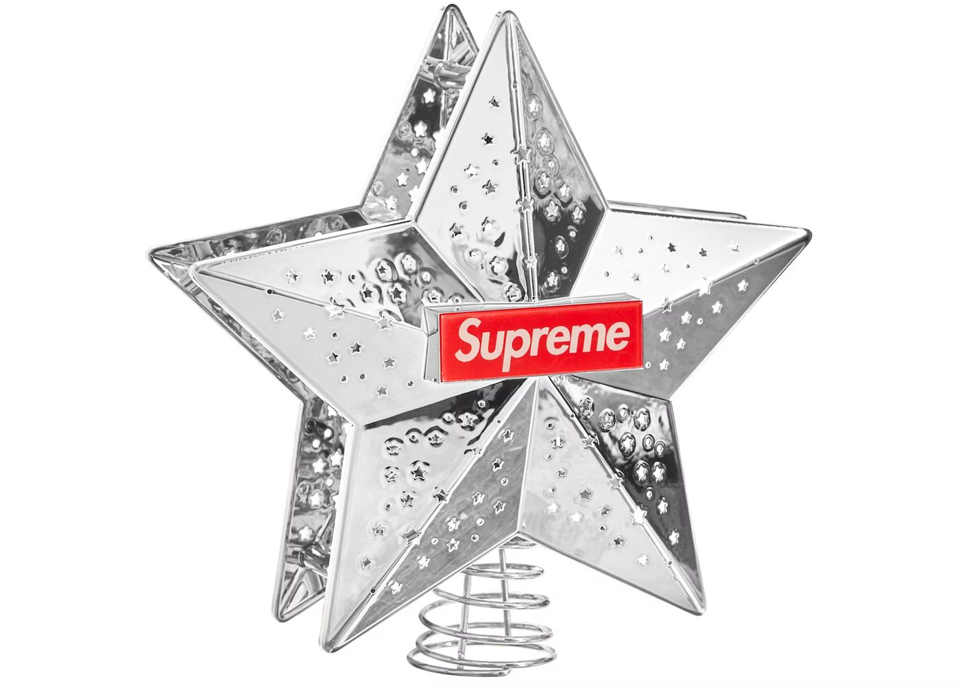 Supreme Projecting Star Tree Topper (US Plug)Silver | StockX