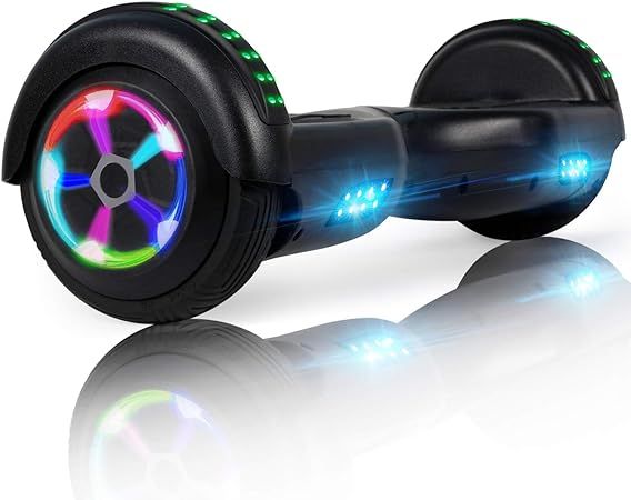 LIEAGLE Hoverboard, 6.5" Self Balancing Scooter Hover Board with Wheels LED Lights for Kids Adult... | Amazon (US)