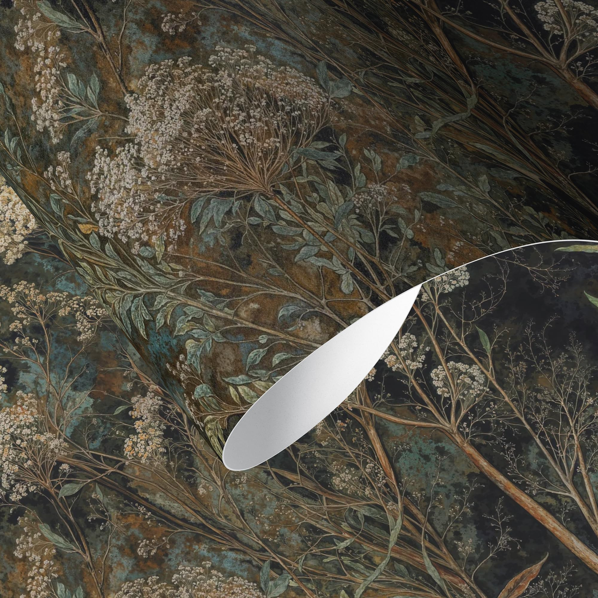 Wall Blush Floral Peel and Stick Wallpaper - Self-Adhesive Vinyl - Accent Wall Renter-Friendly Re... | Amazon (US)