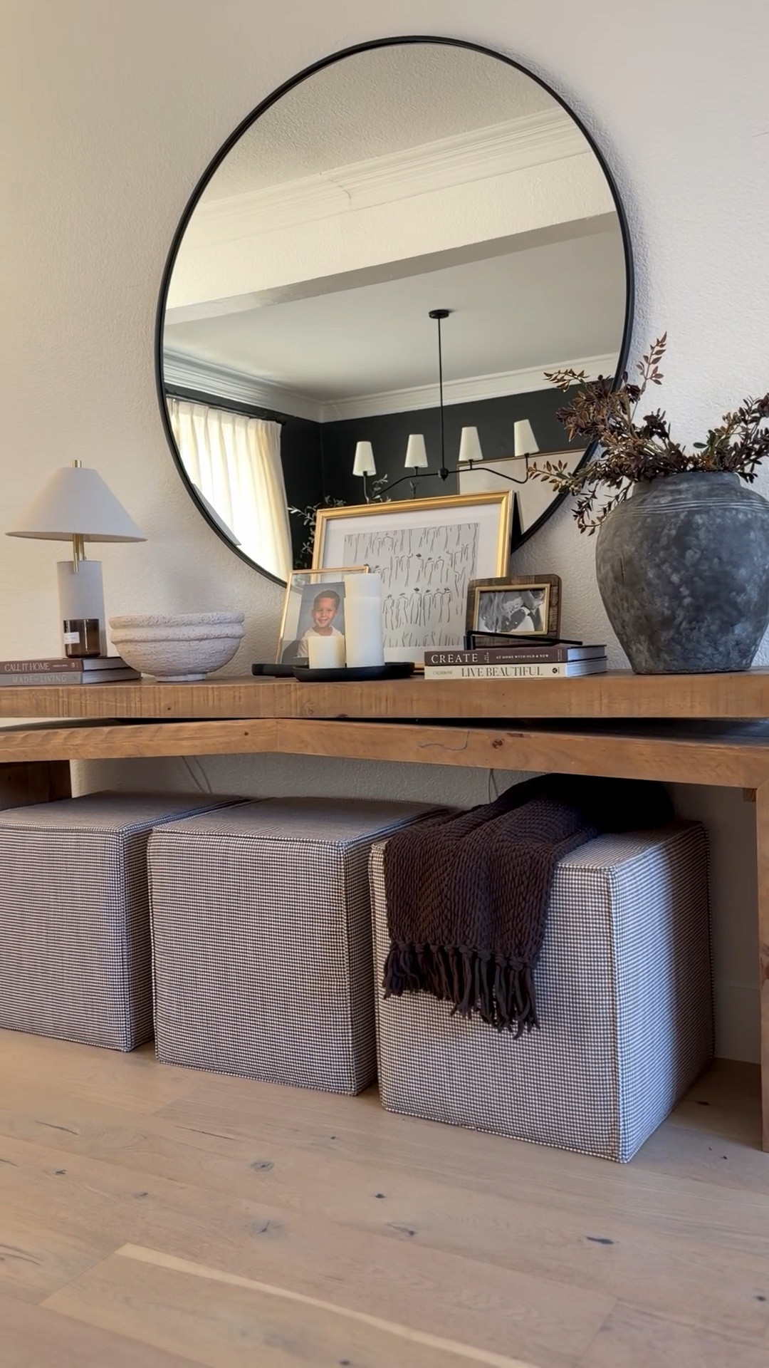 Everything you need to replicate this look! I have this in my entryway but perfect as a sofa table or dining console too 🤎

#LTKHome