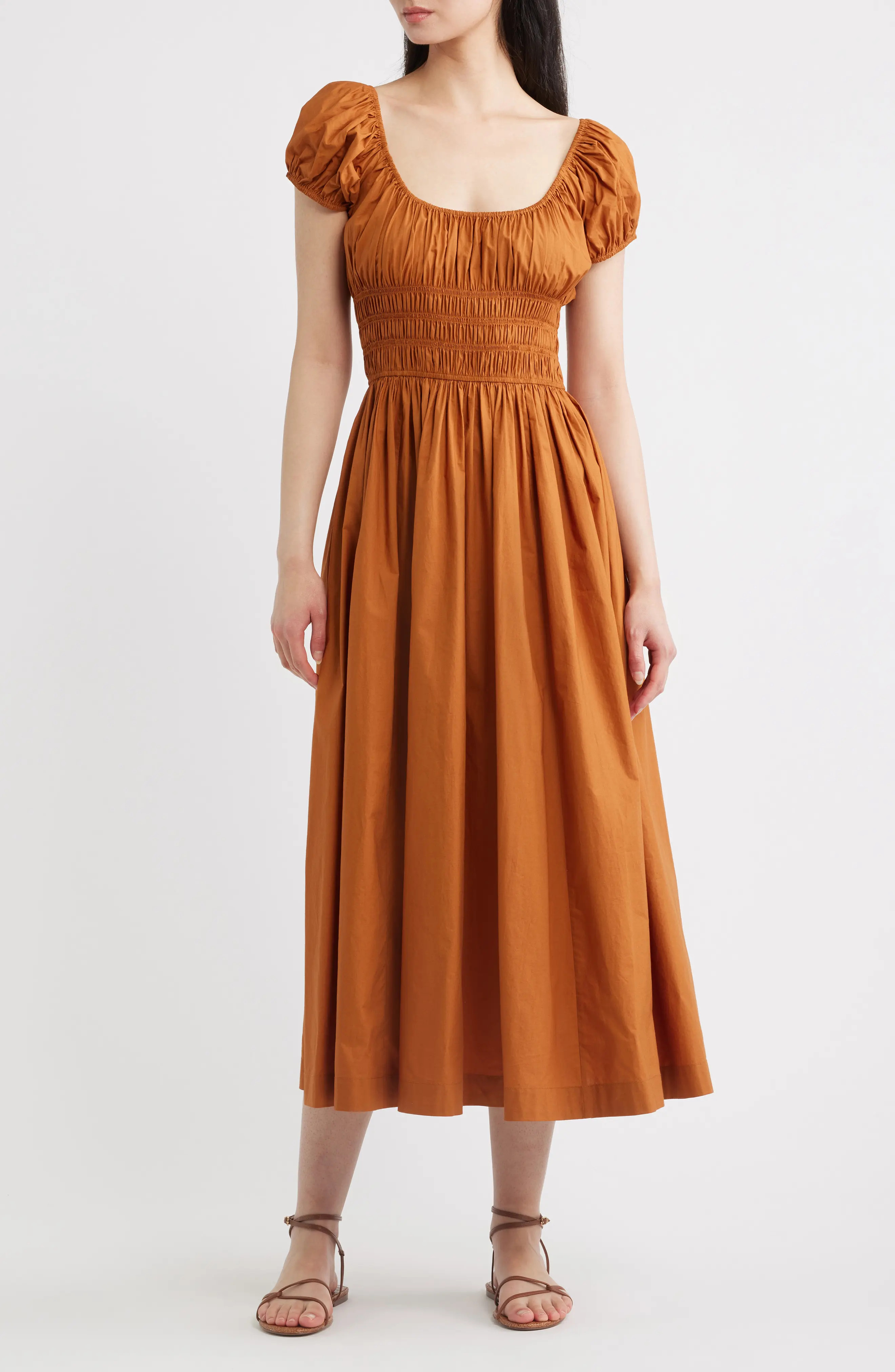 Quinley Organic Cotton Midi Dress (Women) | Nordstrom | Nordstrom