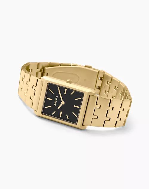 Breda Virgil Gold and Metal Bracelet Watch | Madewell