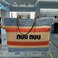 Save Big on Bulk Crochet Summer Tote Bag 2025NEW Designer Rainbow Tote Bag Crochet Tote Bag Cross... | DHGate