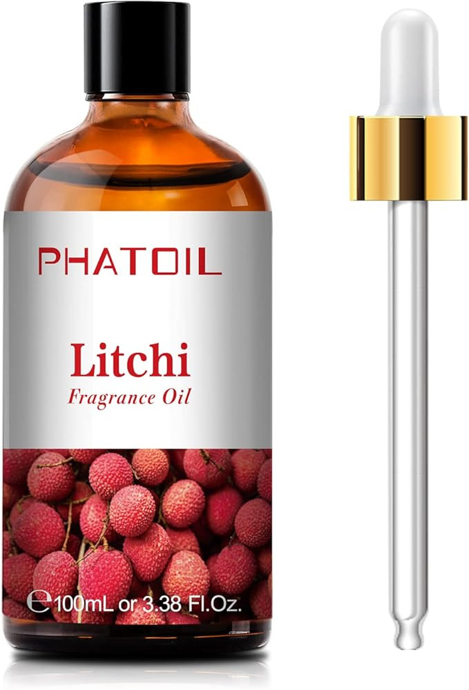 PHATOIL 3.38FL.OZ Litchi Fragrance Oils for Aromatherapy, Essential Oils for Diffusers for Home, ... | Amazon (US)