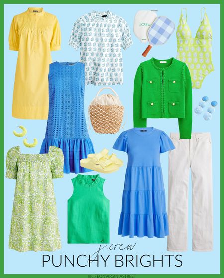 The cutest new spring outfit arrivals from J Crew! I’m loving the punchy bright colors available in this paisley dress, cotton poplin shirt dress, linen ruffle trim top, lady jacket, block print swimsuit, white Demi jeans, tiered t-shirt dress, pickleball paddles, rubber Birkenstocks, beaded earrings and basket tote! Many of them are on sale right now too!
.
#ltksalealert #ltkunder50 #ltkunder100 #ltkseasonal #ltkitbag #ltkshoecrush #ltkfind #ltktravel #ltkswim #ltkgiftguide

#LTKSeasonal #LTKunder50 #LTKsalealert
