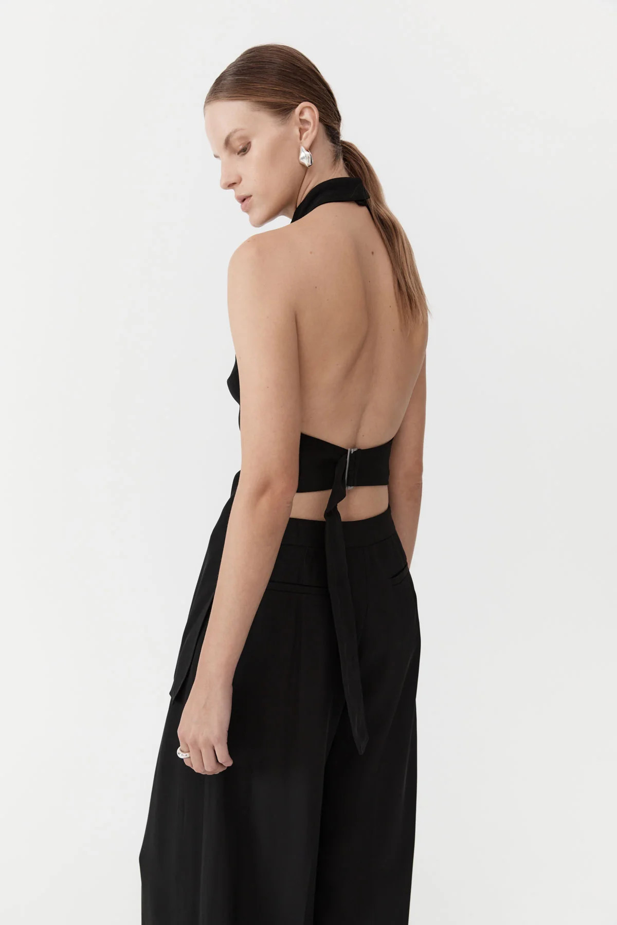 High Neck Tunic - Black | St. Agni (US, UK, EU)