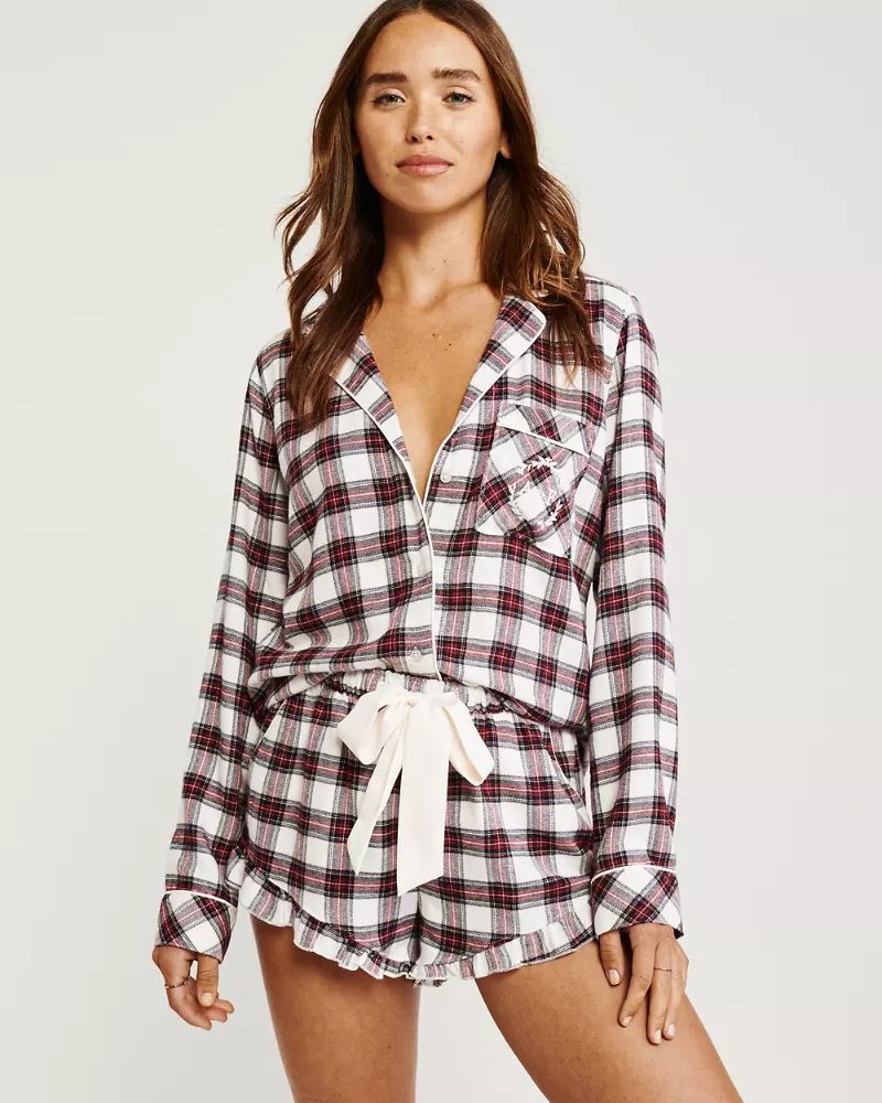 Flannel Sleep Shirt | Abercrombie & Fitch US & UK