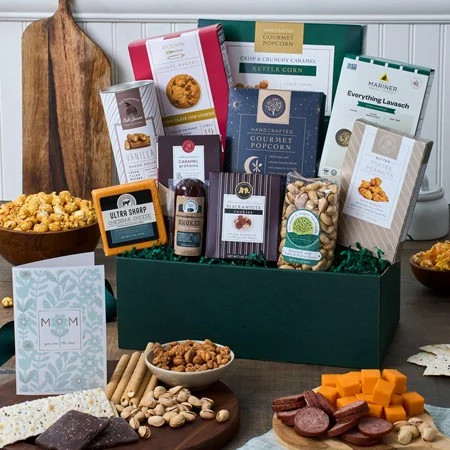 Mother's Day Premium Snack Gift Basket | GourmetGiftBaskets.com