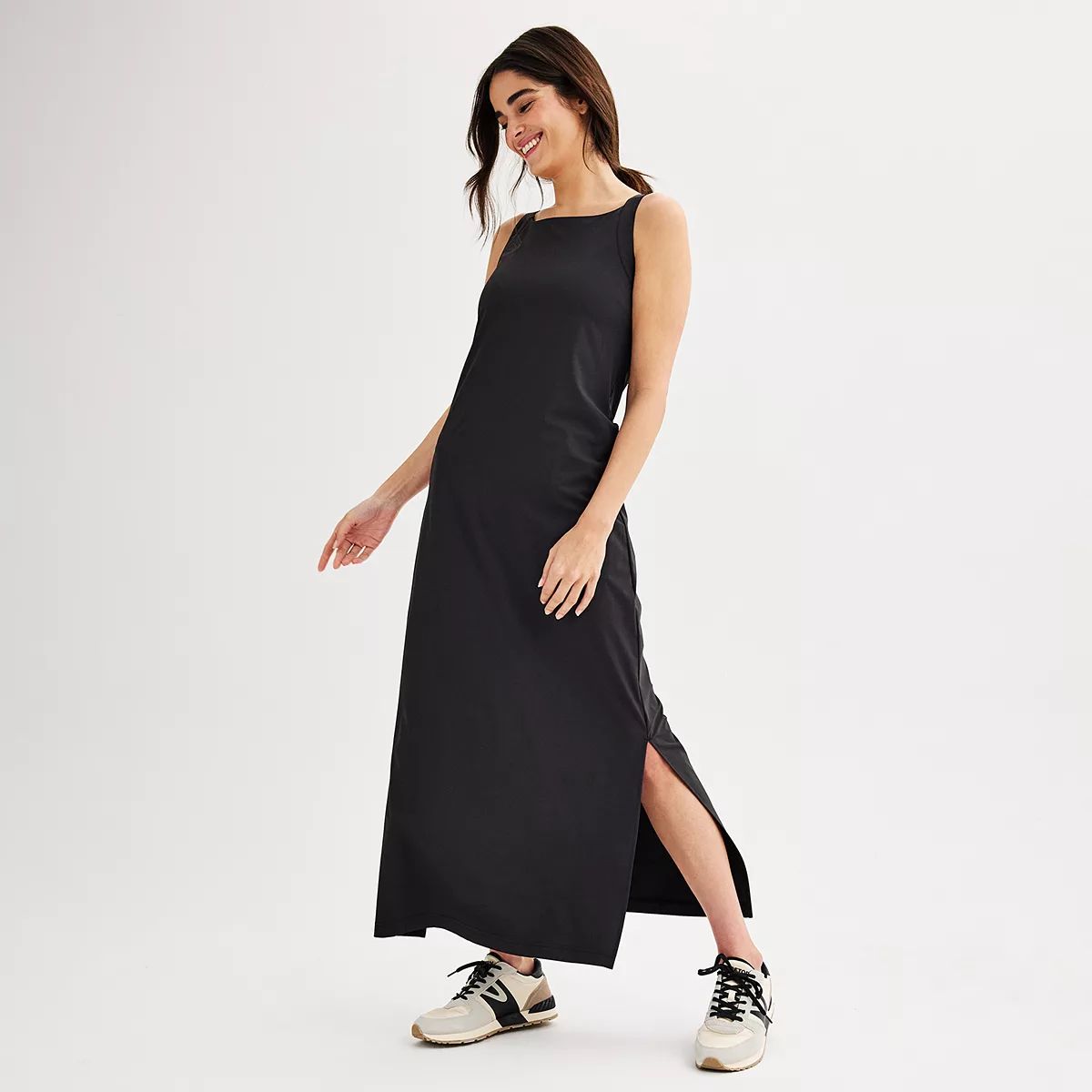 Women's FLX Twist Back Woven Maxi Dress | Kohl's