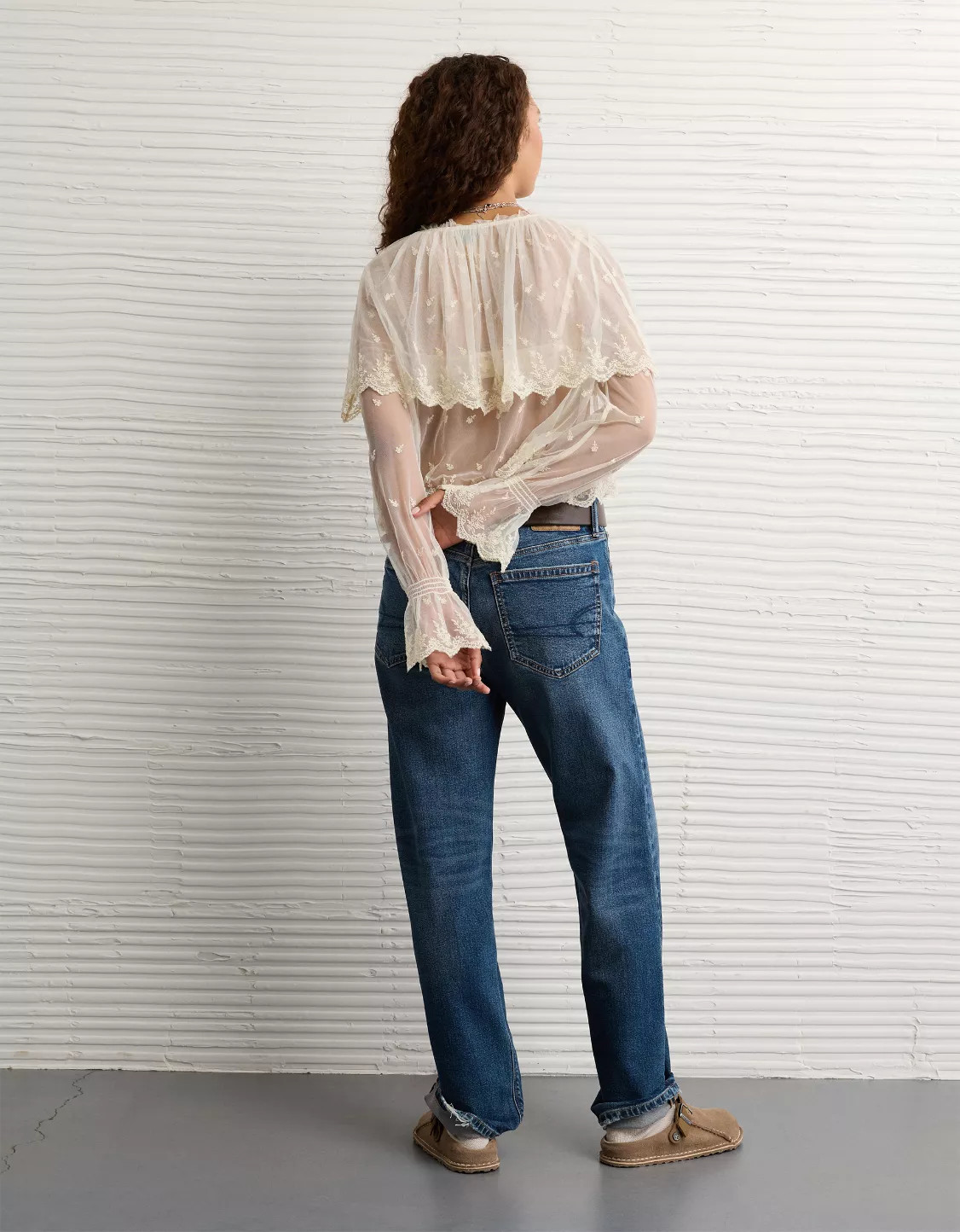 AE Cape Blouse | American Eagle Outfitters (US & CA)