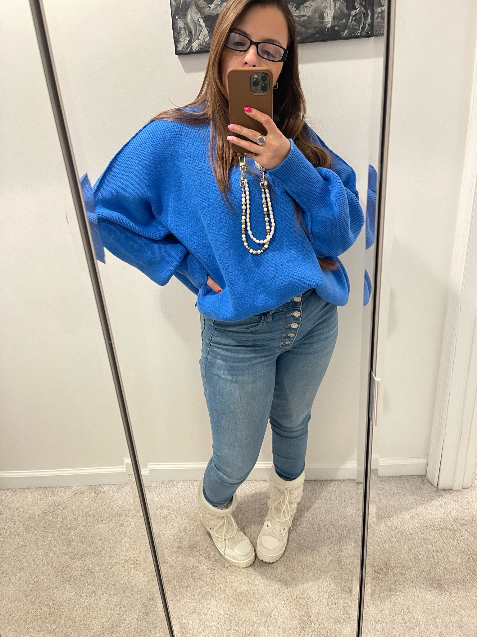 I guess the saying is true - “find something you love and buy it in every color."

Beyond obsessed with this sweater 💙

Shop this exact sweater and other awesome sweater styles from Vici on season-end sale right now! 

#LTKstyletip #LTKfindsunder100 #LTKSeasonal