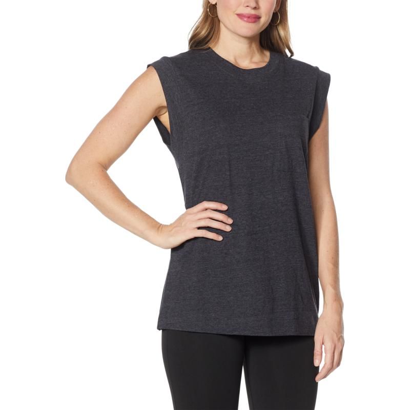 exclusive!

                WVVY Oversized Cap-Sleeve Tank | HSN