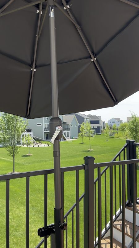 Deck umbrella & railing stand 

#LTKSeasonal #LTKhome #LTKfamily