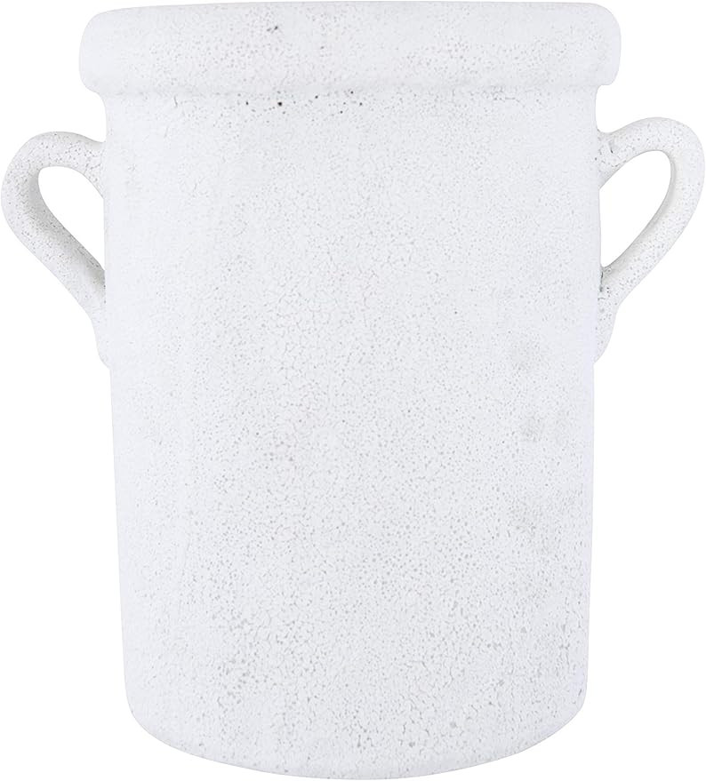 Creative Co-op 11" H Decorative Coarse Terracotta Distressed Volcano Glaze & Handles (Each one Wi... | Amazon (US)