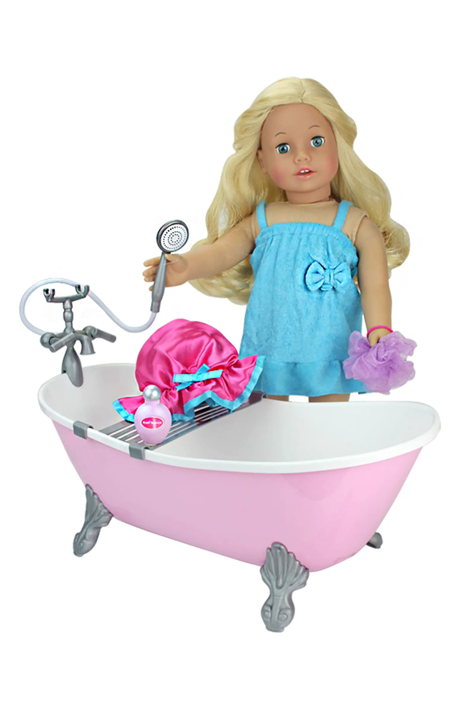 Teamson Kids Sophia's Bath Tub & Shower Accessories Set | Nordstrom | Nordstrom