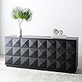 Safavieh Couture Home Patty Modern Black 6-drawer Dresser | Amazon (US)