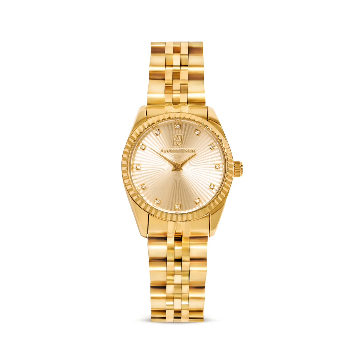 Fluted Belgravia 30 Watch (Gold) | Abbott Lyon