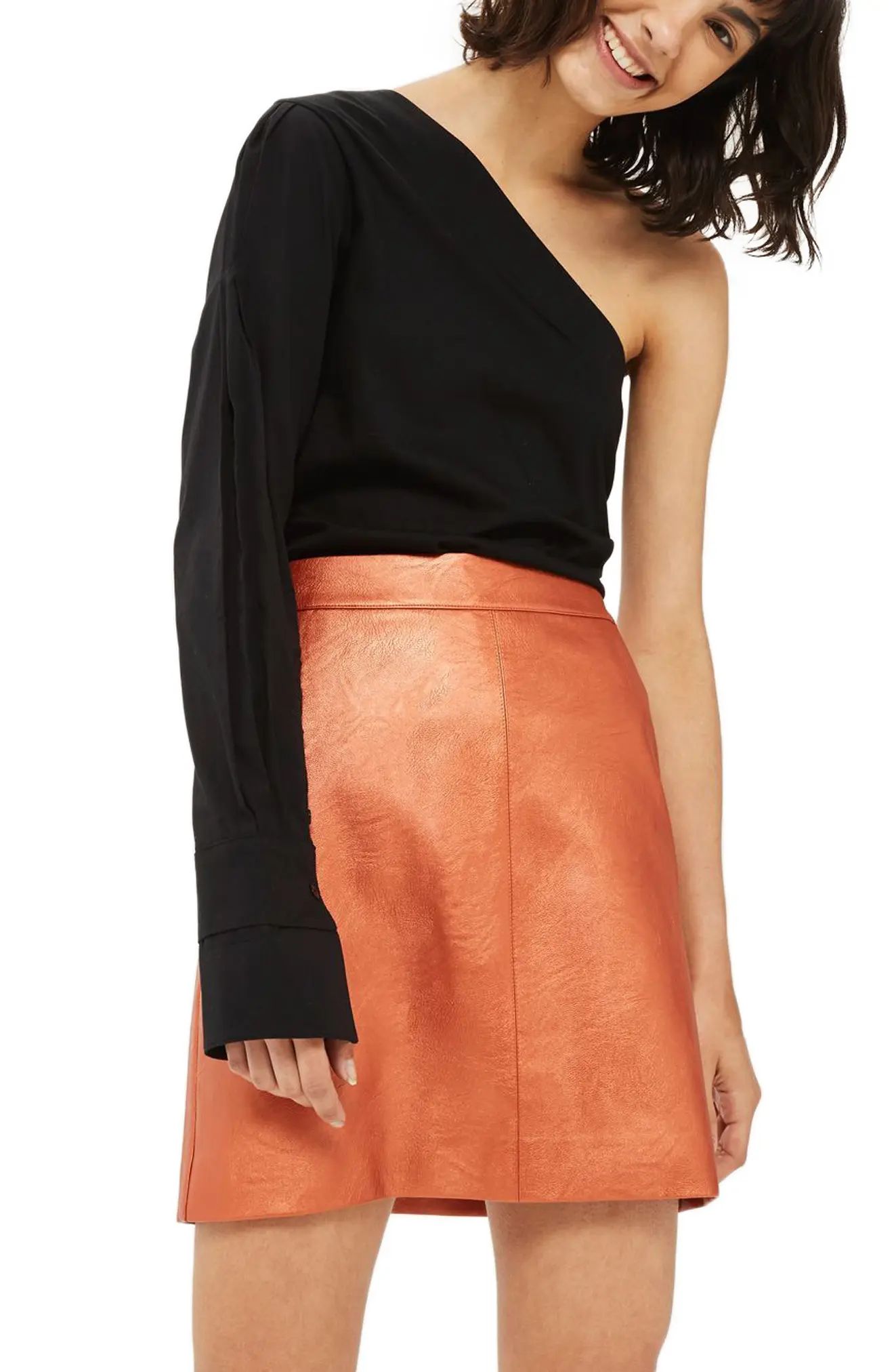 Faux Leather Skirt | Nordstrom