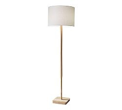Morton Wood Floor Lamp (49") | Pottery Barn (US)